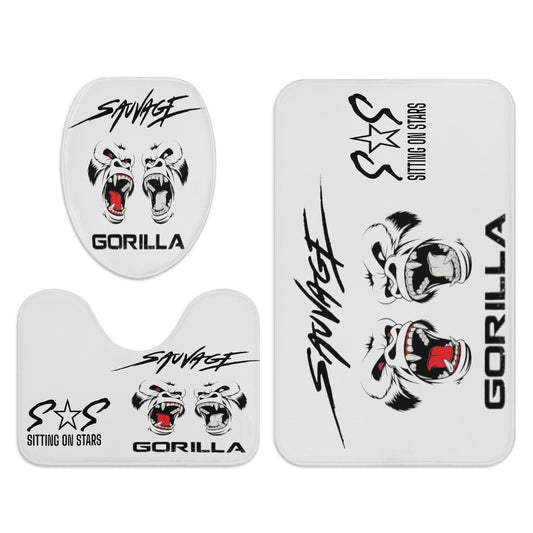 Sauvage Gorilla Bath Room Toilet Set