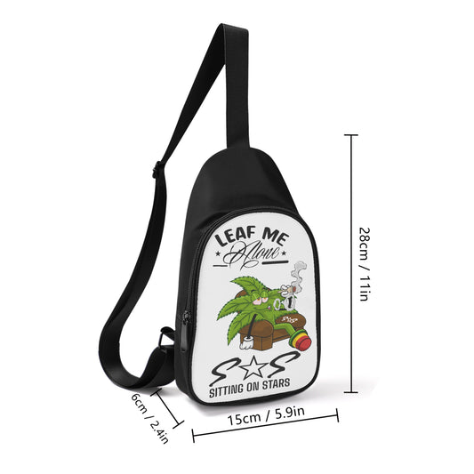 Leaf Me Alone 4/20 Edition Chest Bag