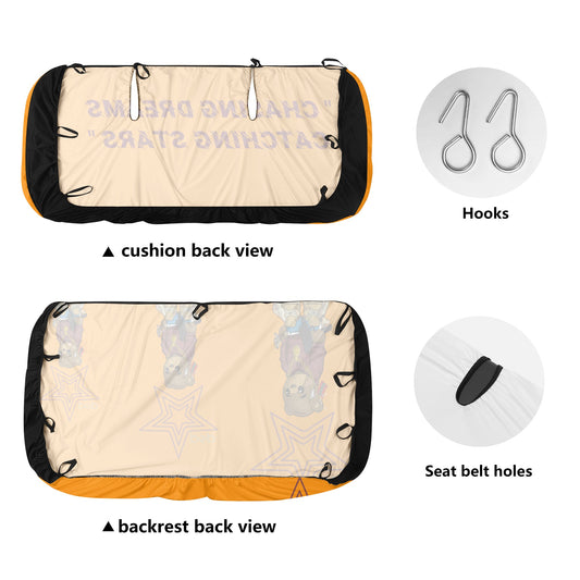 S.O.S X P.S.P Collaboration Orange Back Car Seat Cover