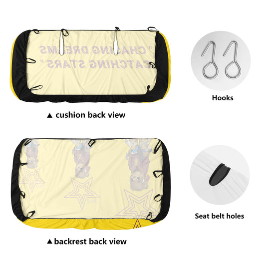S.O.S X P.S.P Collaboration Gold Back Car Seat Cover
