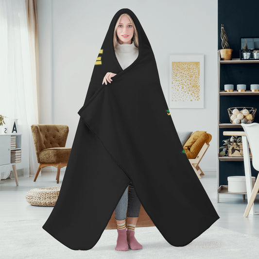 Leaf Me Alone 420 Edition 3.0 Black Blanket
