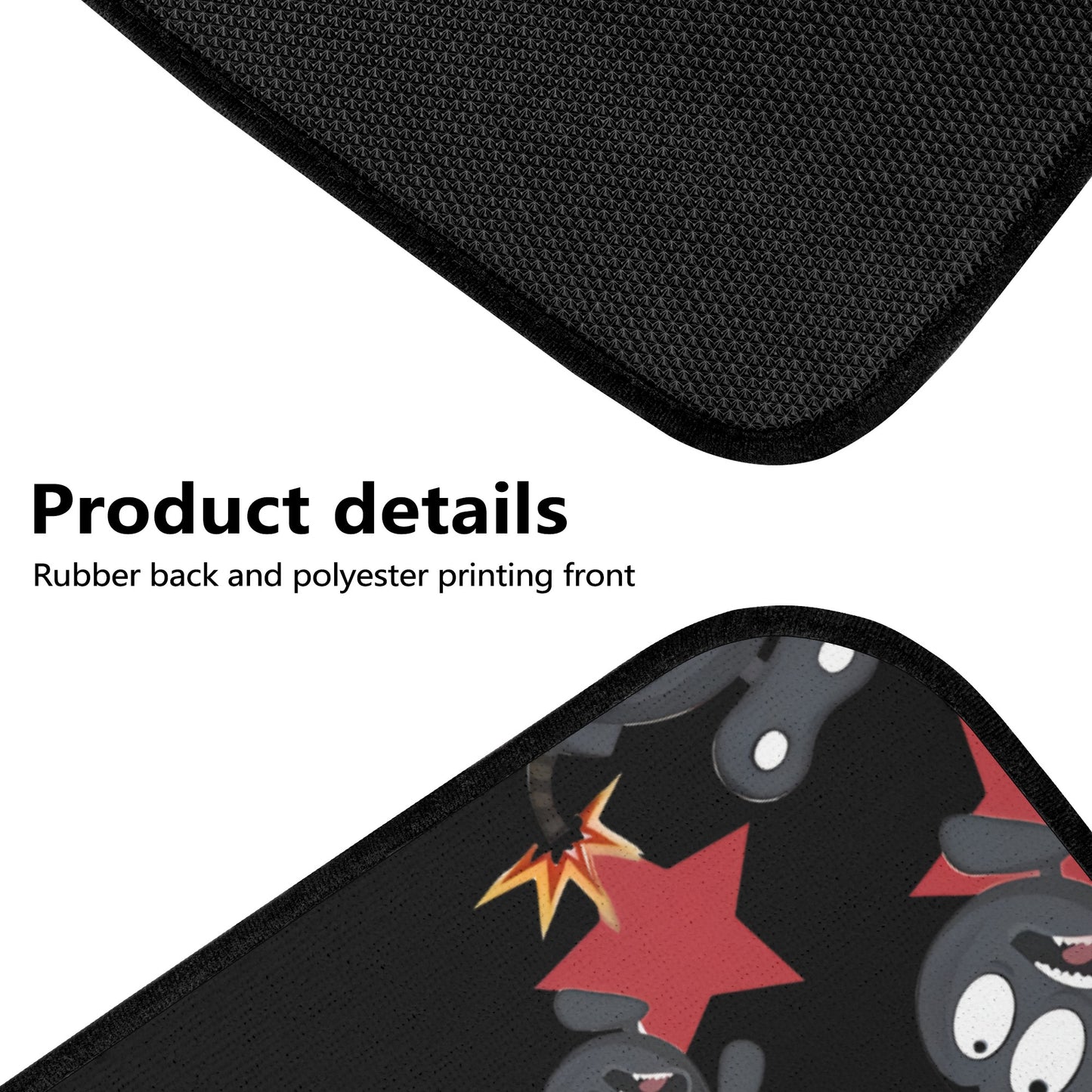 S.I.Y.L (Star In Your Lane) Back and Front Car Floor Mats