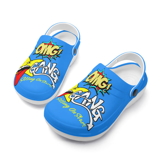 Star Gang Mens Blue Lightweight Star Kicks