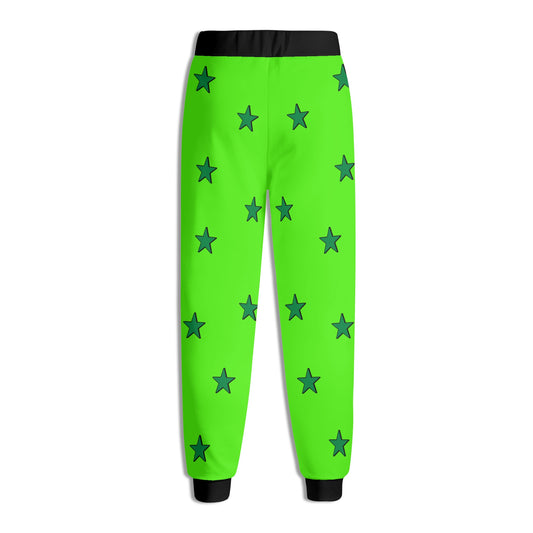 Leaf Me Alone 3.0 420 S.O.S Edition Mens Goo Green Sweatpants