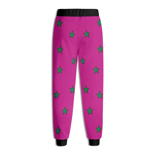 Leaf Me Alone 3.0 420 S.O.S Edition Mens Purple Sweatpants