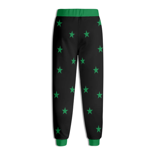 Leaf Me Alone 3.0 4/20 S.O.S Edition Mens Black Sweatpants