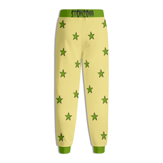 Leaf Me Alone 2.0 420 S.O.S Edition Mens Tan Sweatpants