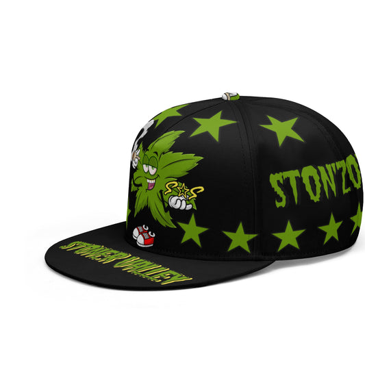 Leaf Me Alone 2.0 4/20 S.O.S Edition Black Snapbacks