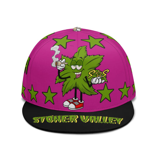 Leaf Me Alone 2.0 4/20 S.O.S Edition Purple Snapbacks