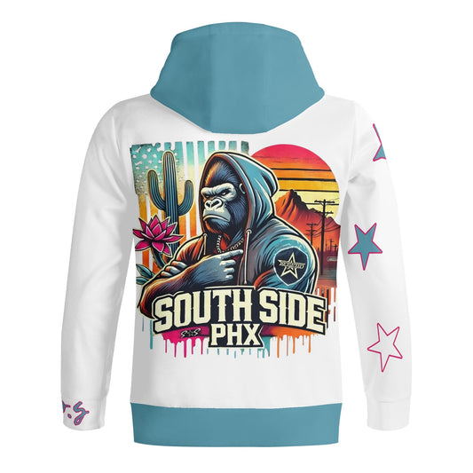 South Side Pt.2 Full Zip Turtleneck Hoodie