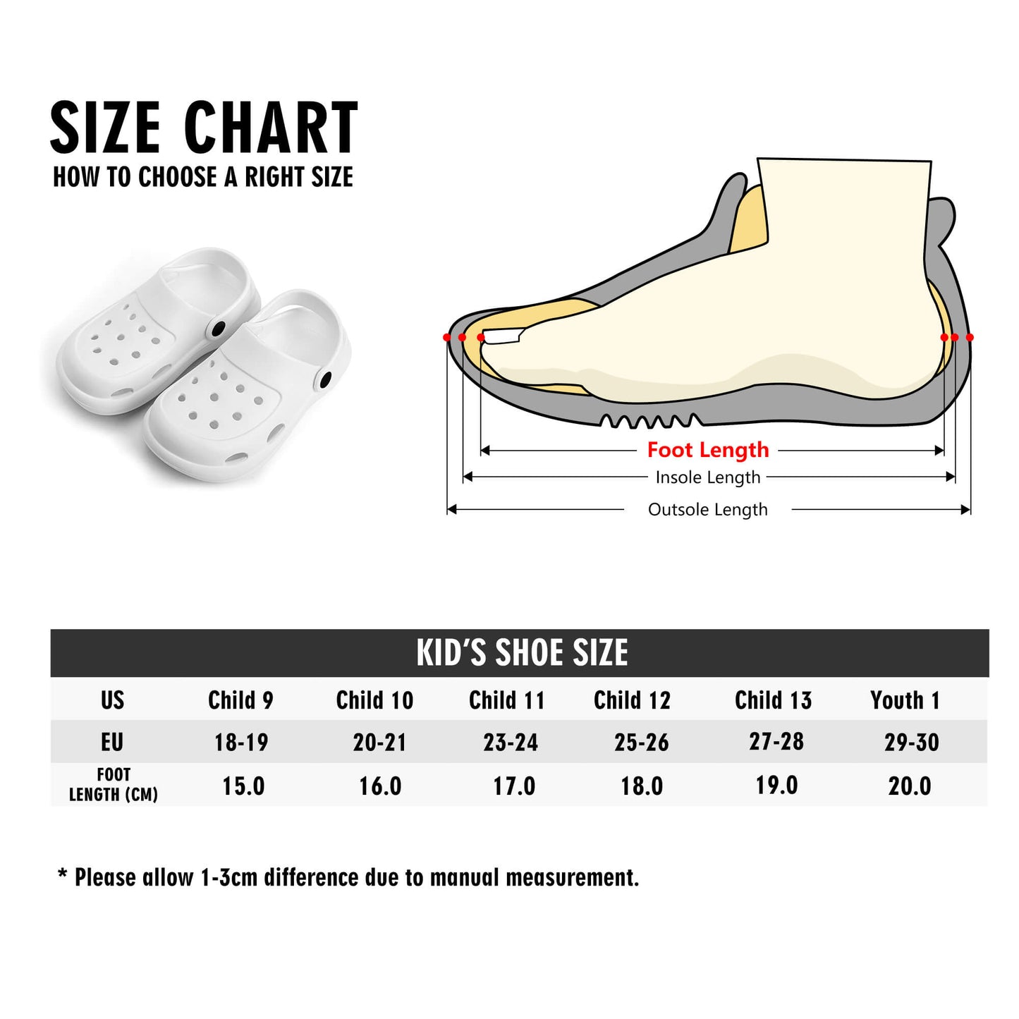 Star Kraken Kid's Classic Clogs