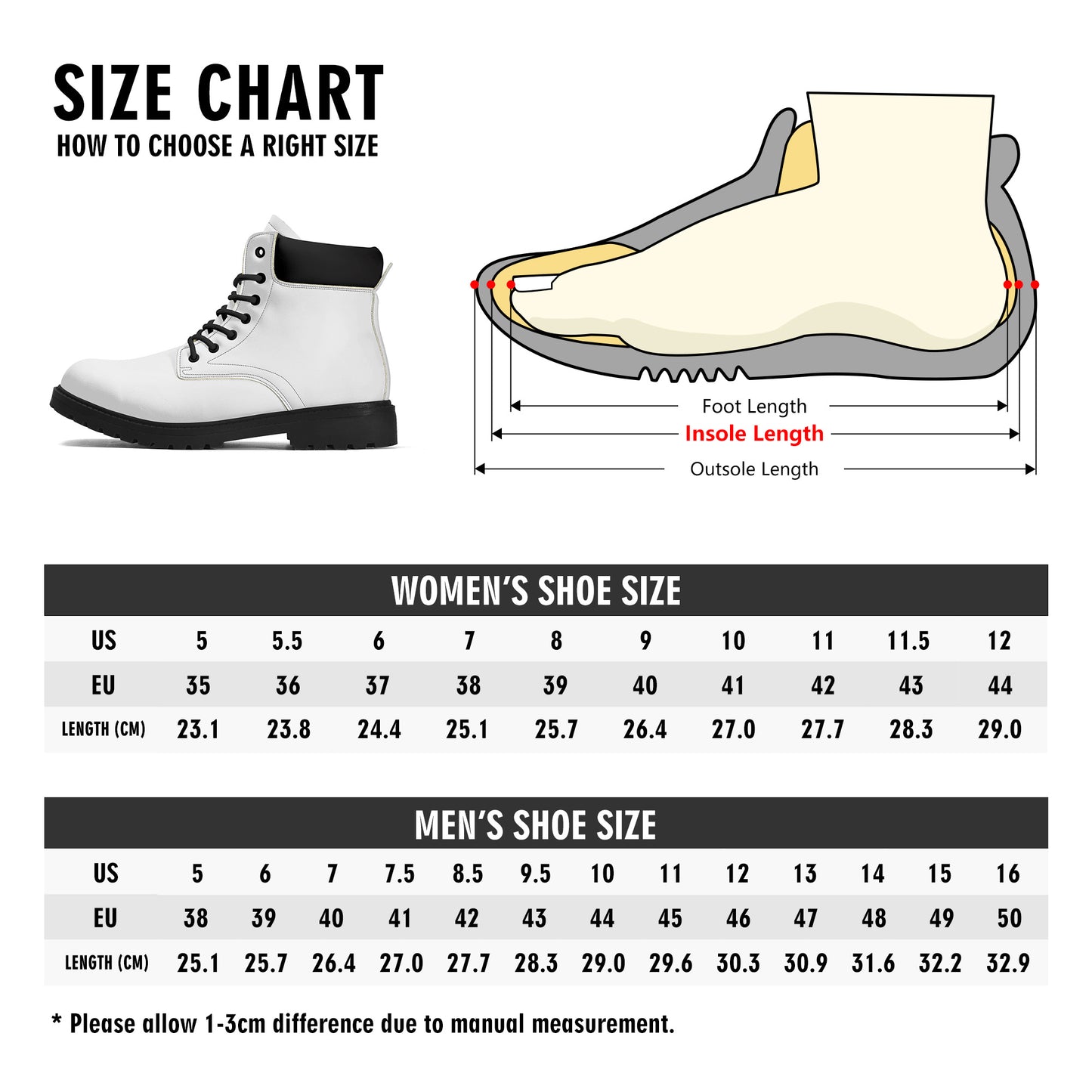 Star Energy 2.0 Womens Leather Black All Season Star Boots