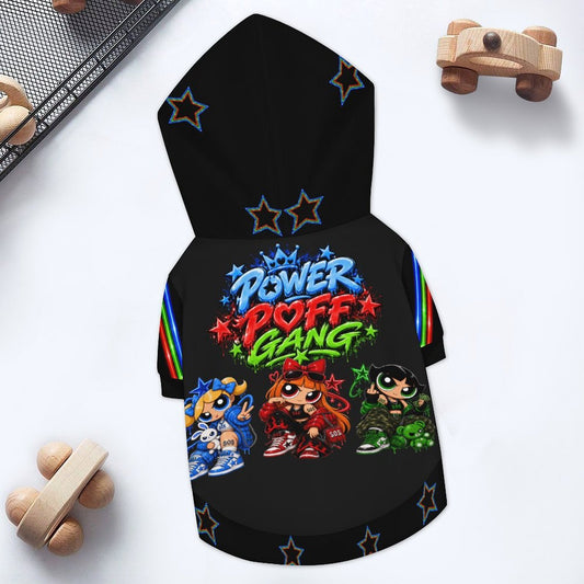 S.O.S: Power Puff Gang Pet Hoodie ( Large Size )