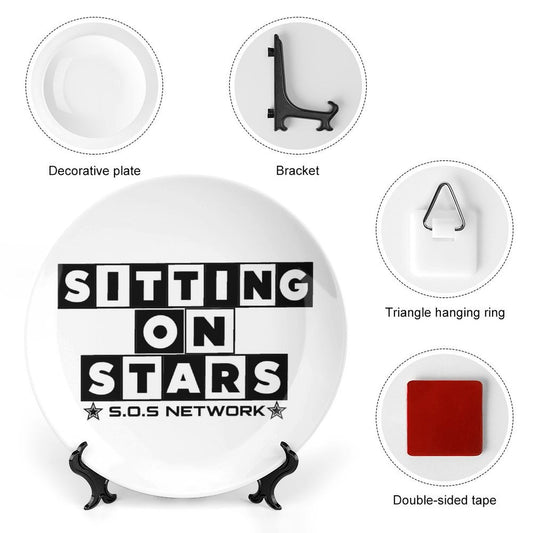 S.O.S: Power Puff Gang Bone China Decorative Plate