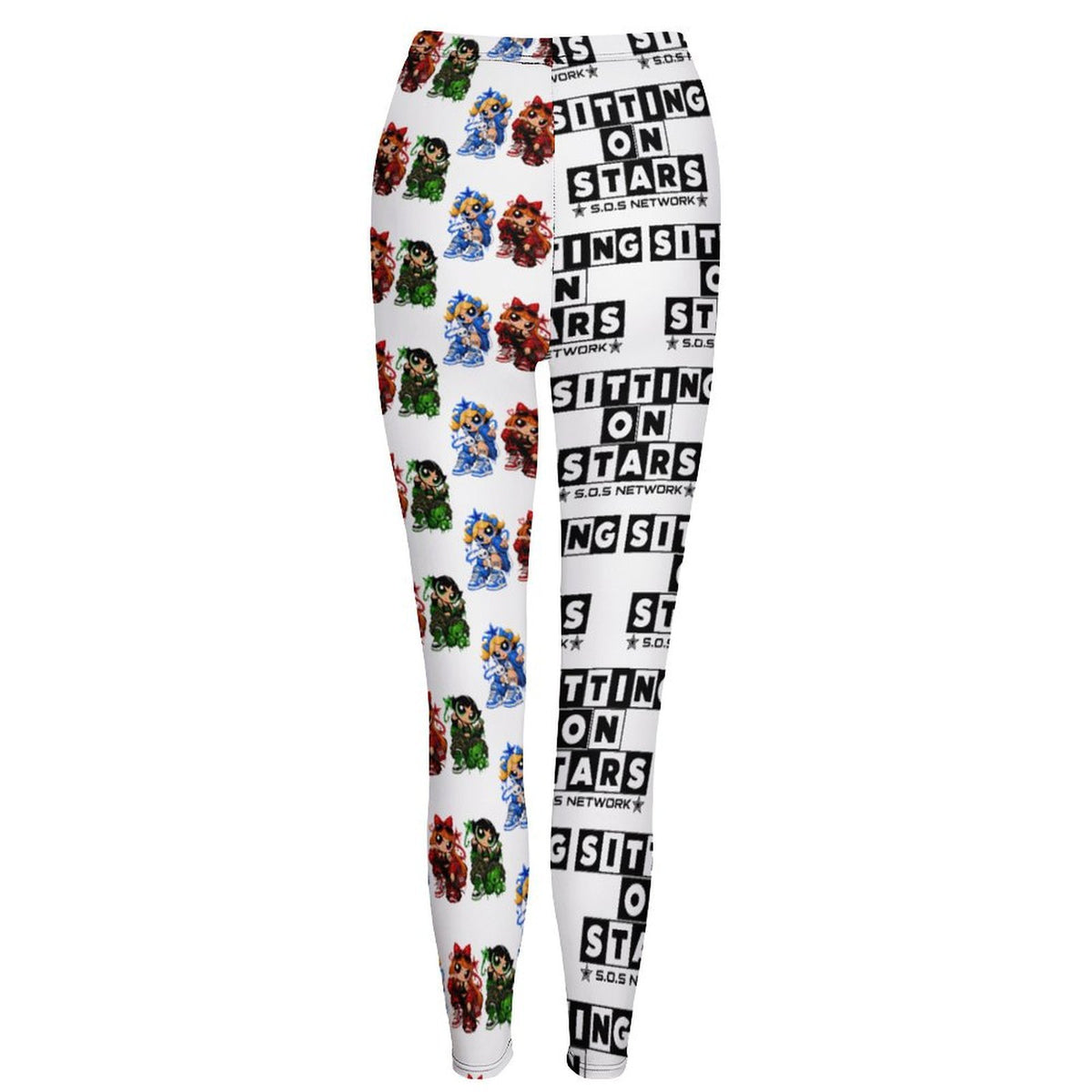 S.O.S: Power Puff Gang Women's High-Waist Legging