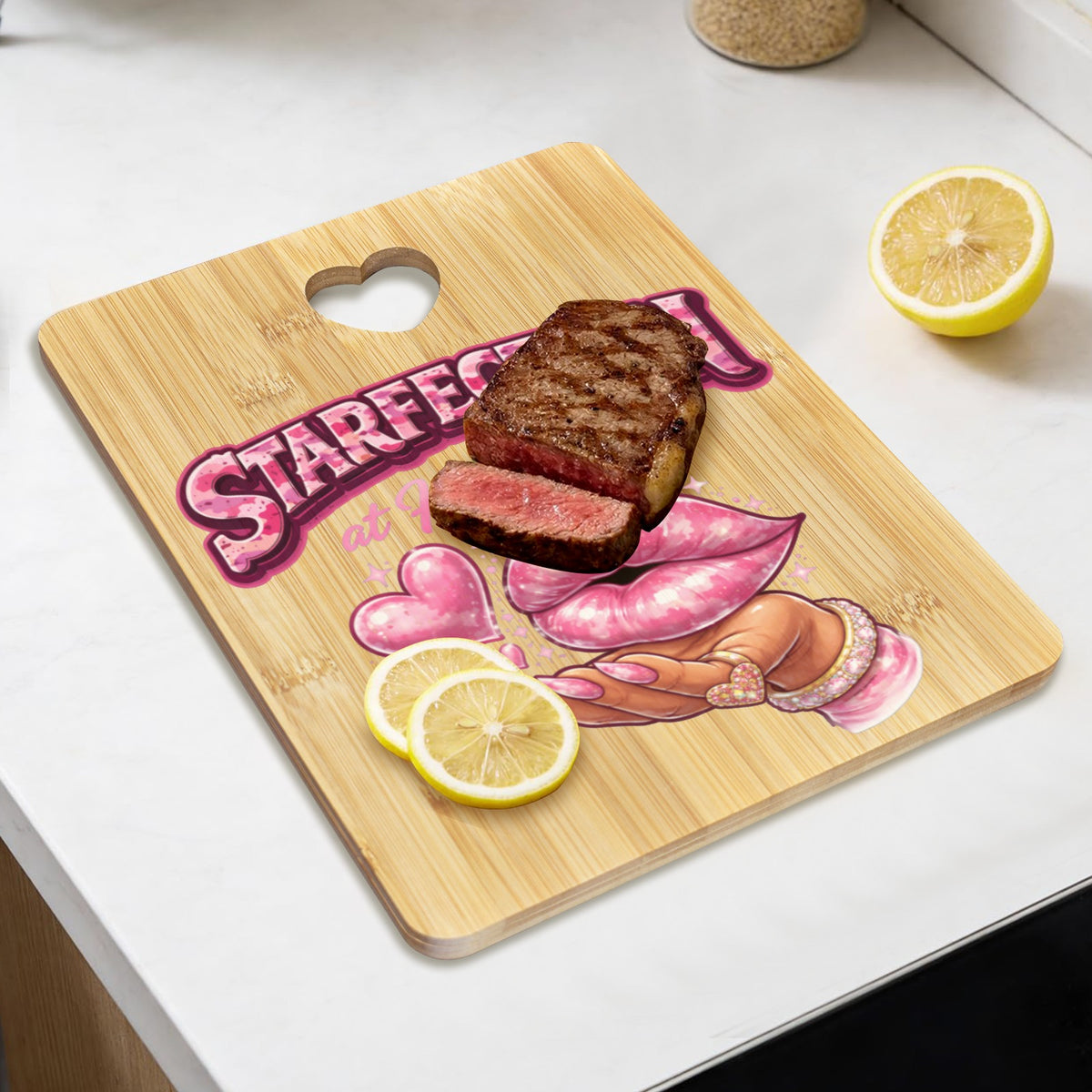 S.O.S: Power Puff Gang Rectangle Bamboo Cutting Board | Ships from USA