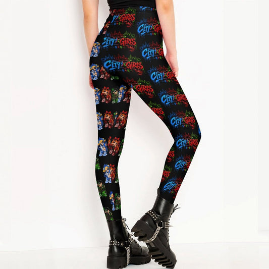 S.O.S: Power Puff Gang Women's High-Waist Legging
