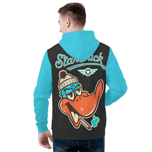 Star Duck Mens Hoodie