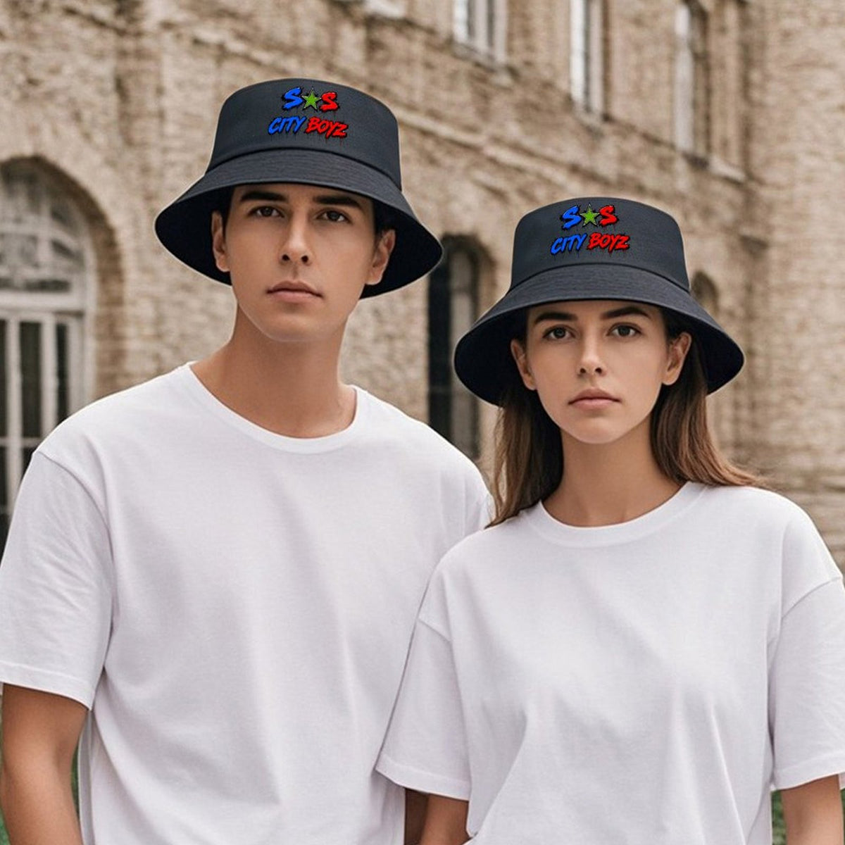S.O.S: Rowdy Ruff Boys Unisex Bucket Hat | Ships from USA