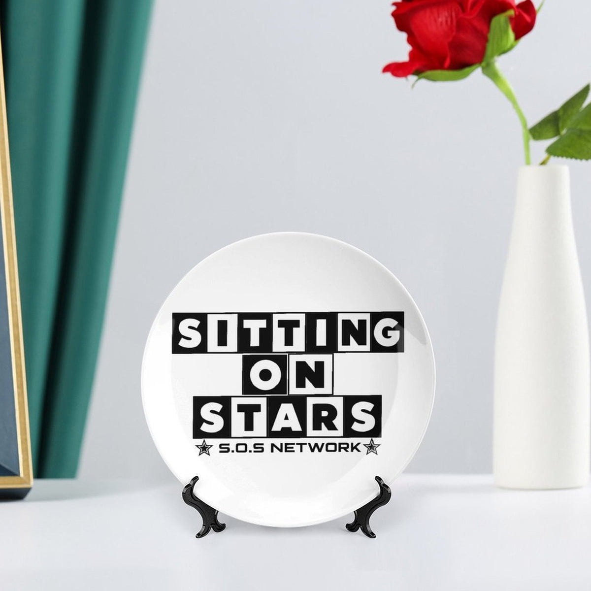 S.O.S: Power Puff Gang Bone China Decorative Plate