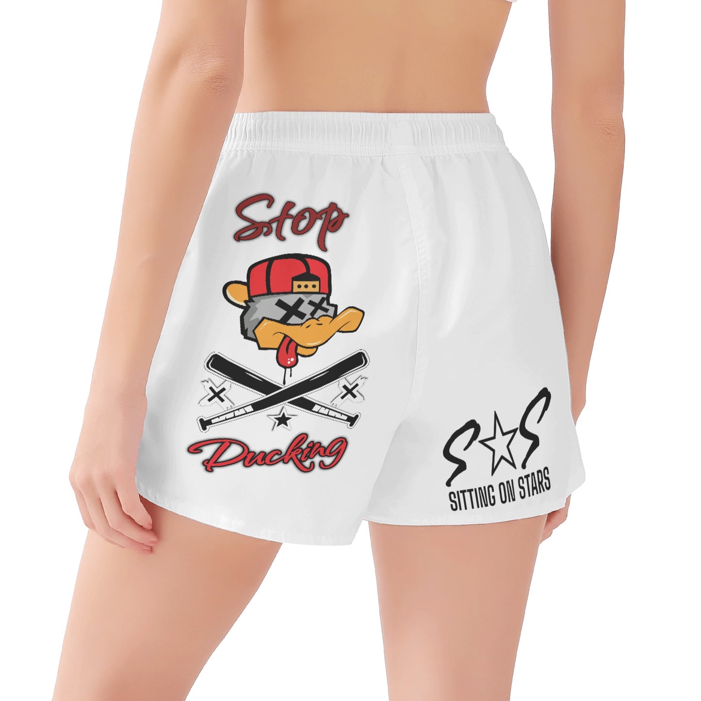 Stop Ducking 2.0 Women's Casual Shorts