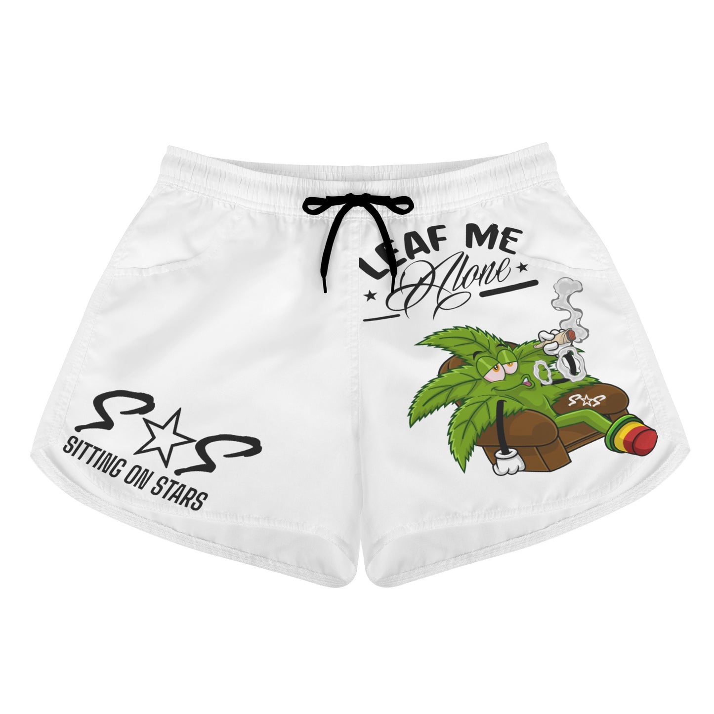 Leaf Me Alone 4/20 Edition Women's Casual Shorts