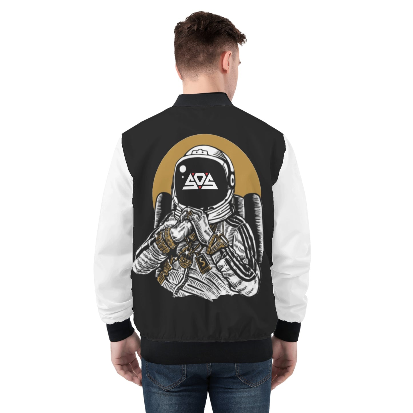 Astronaut Money Men's Bomber Jacket