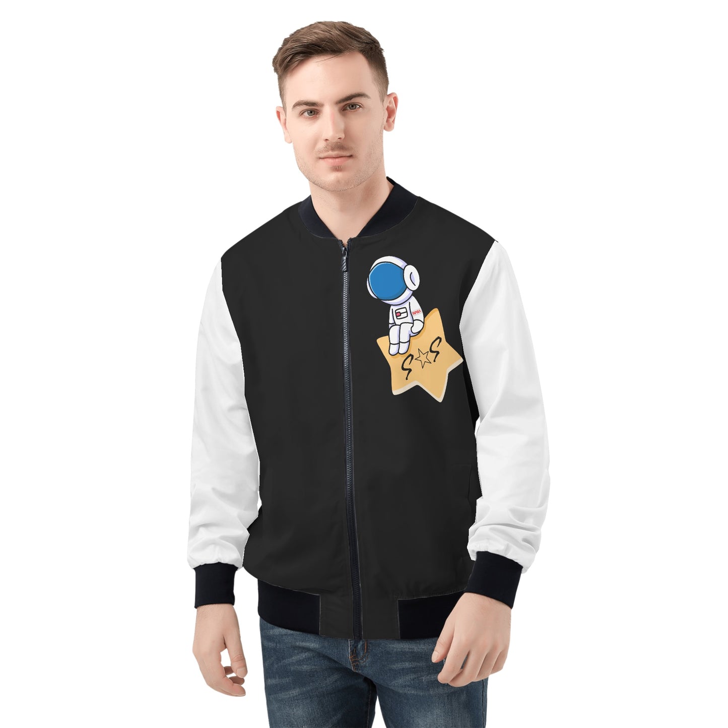 S.O.S Astronaut Men's Bomber Jacket