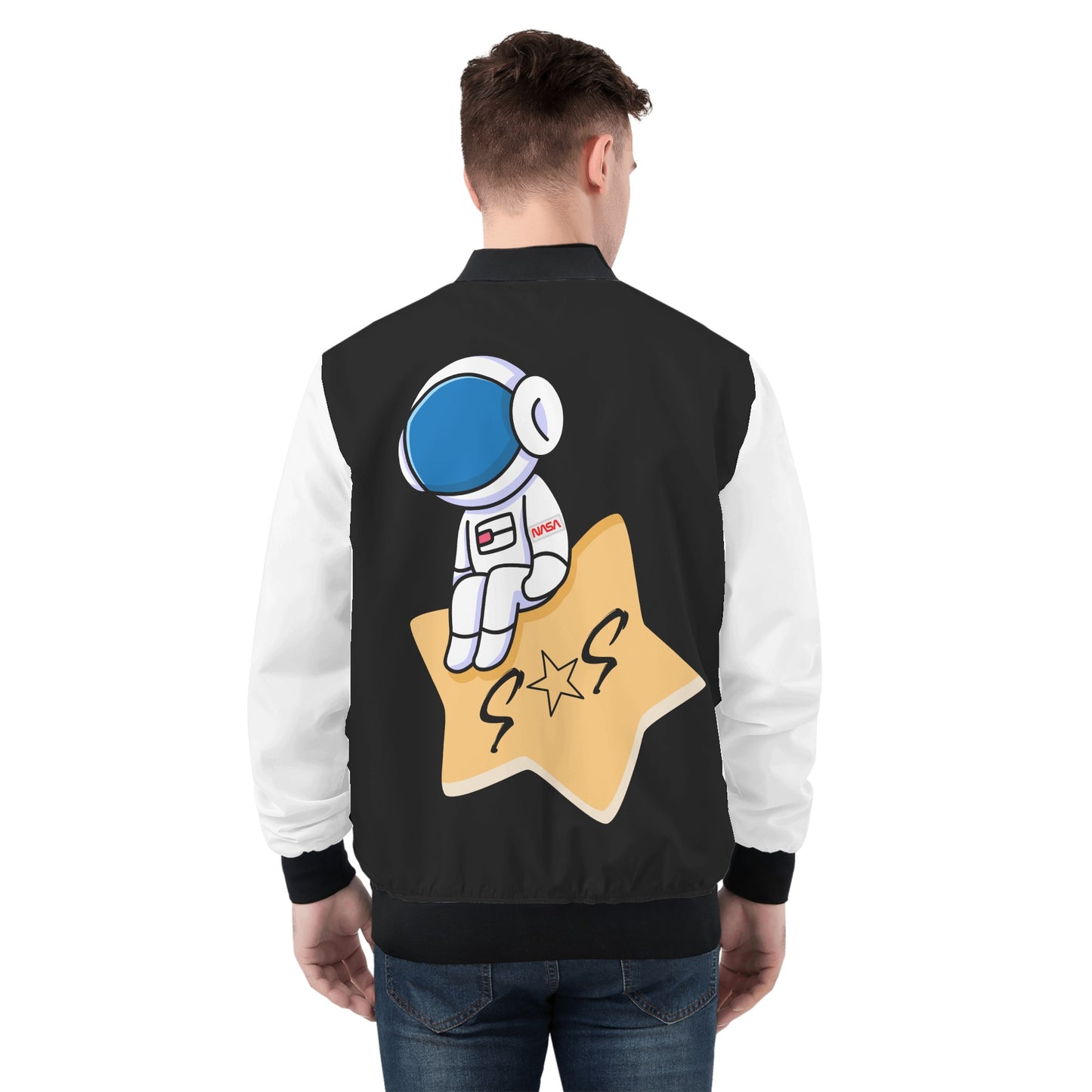 S.O.S Astronaut Men's Bomber Jacket