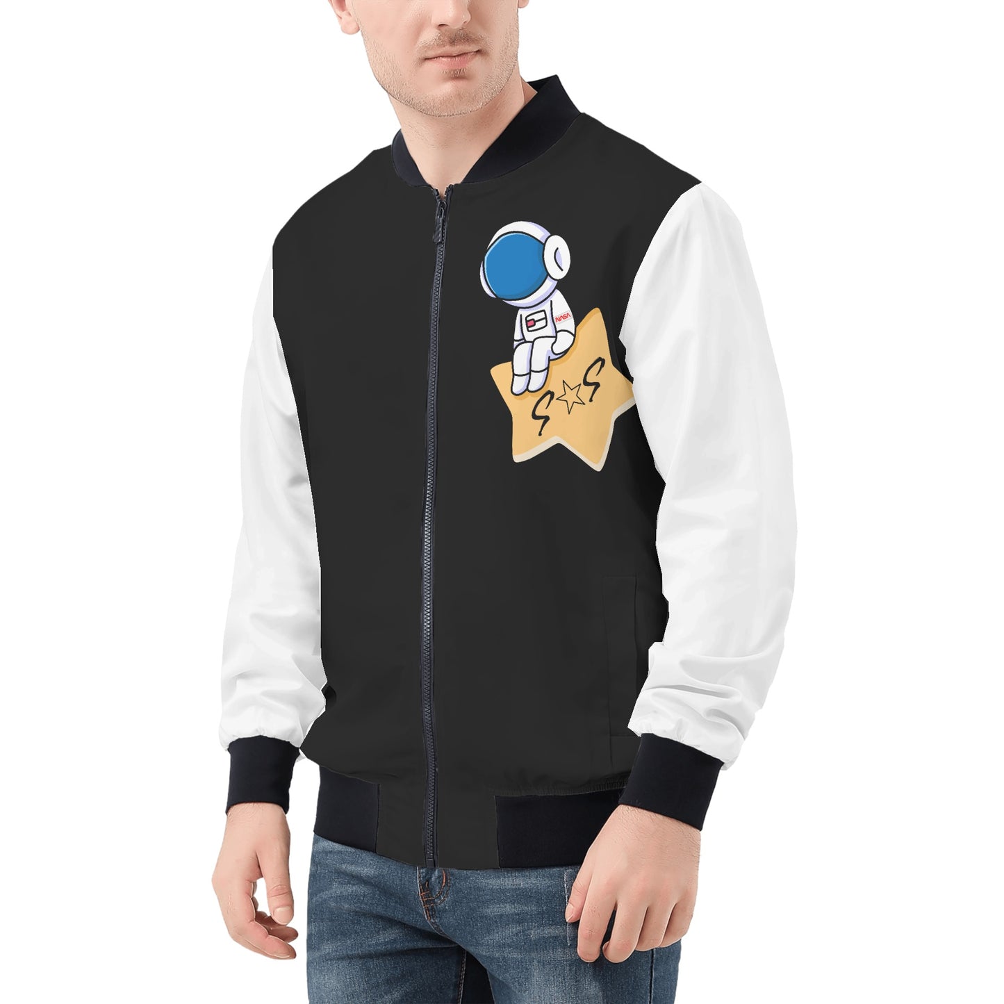 S.O.S Astronaut Men's Bomber Jacket