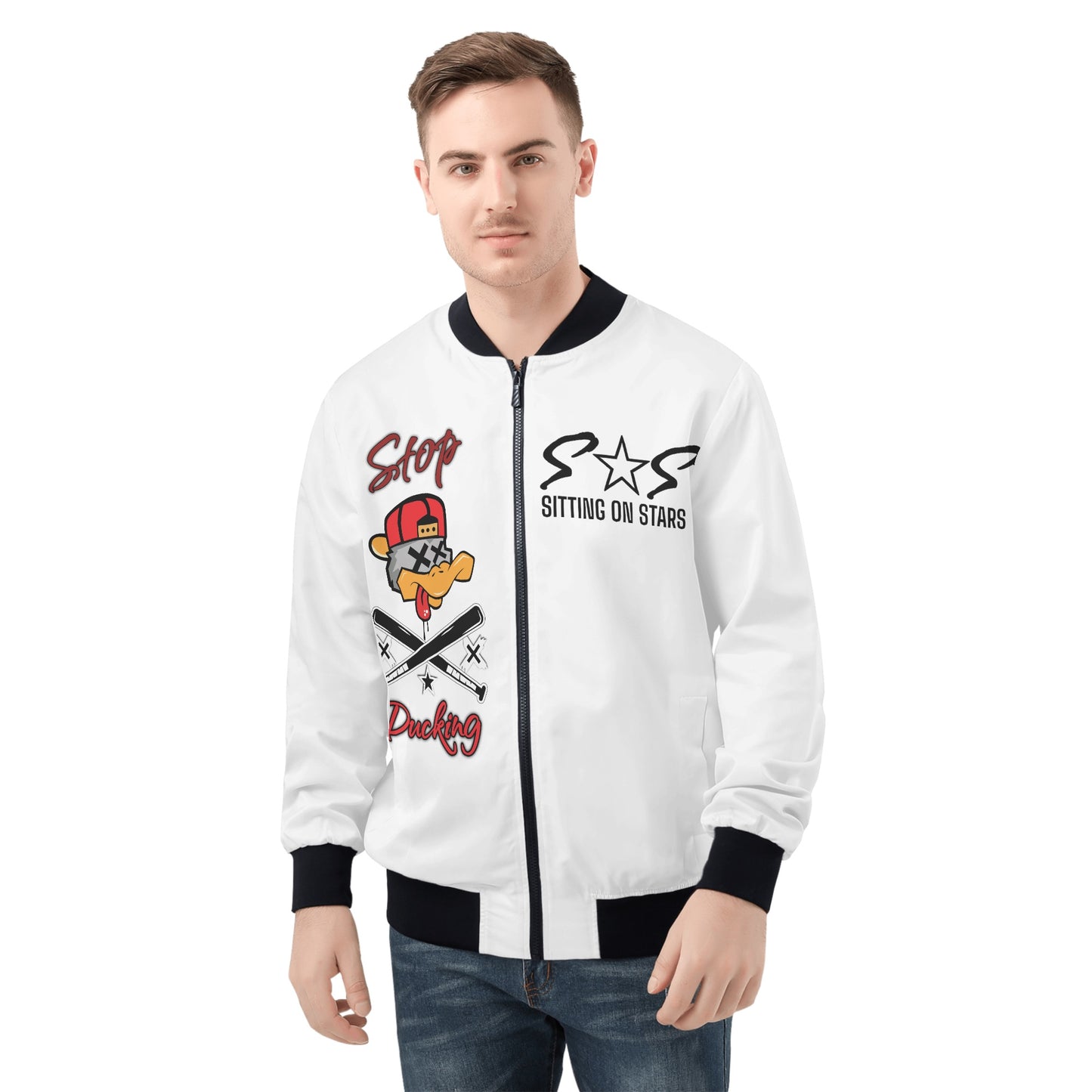 Stop Ducking 2.0 Men's Bomber Jacket