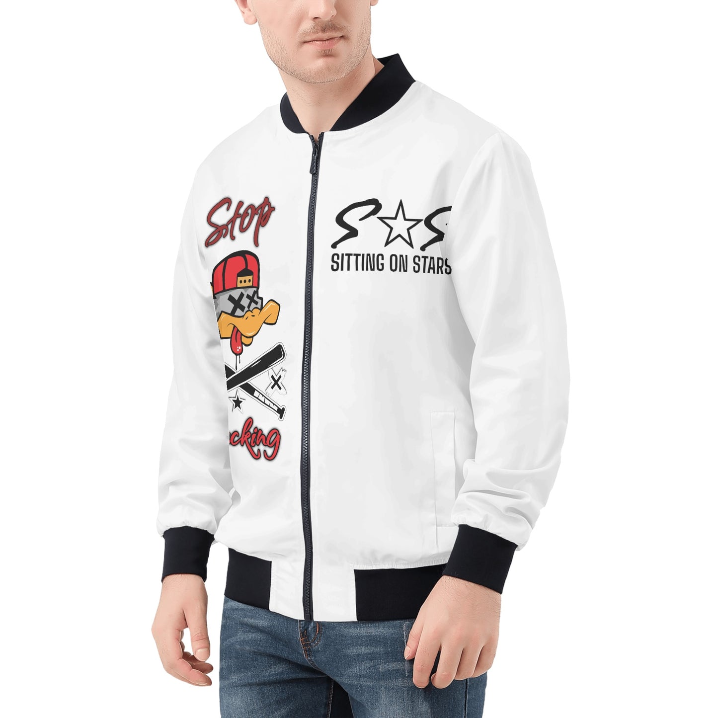 Stop Ducking 2.0 Men's Bomber Jacket