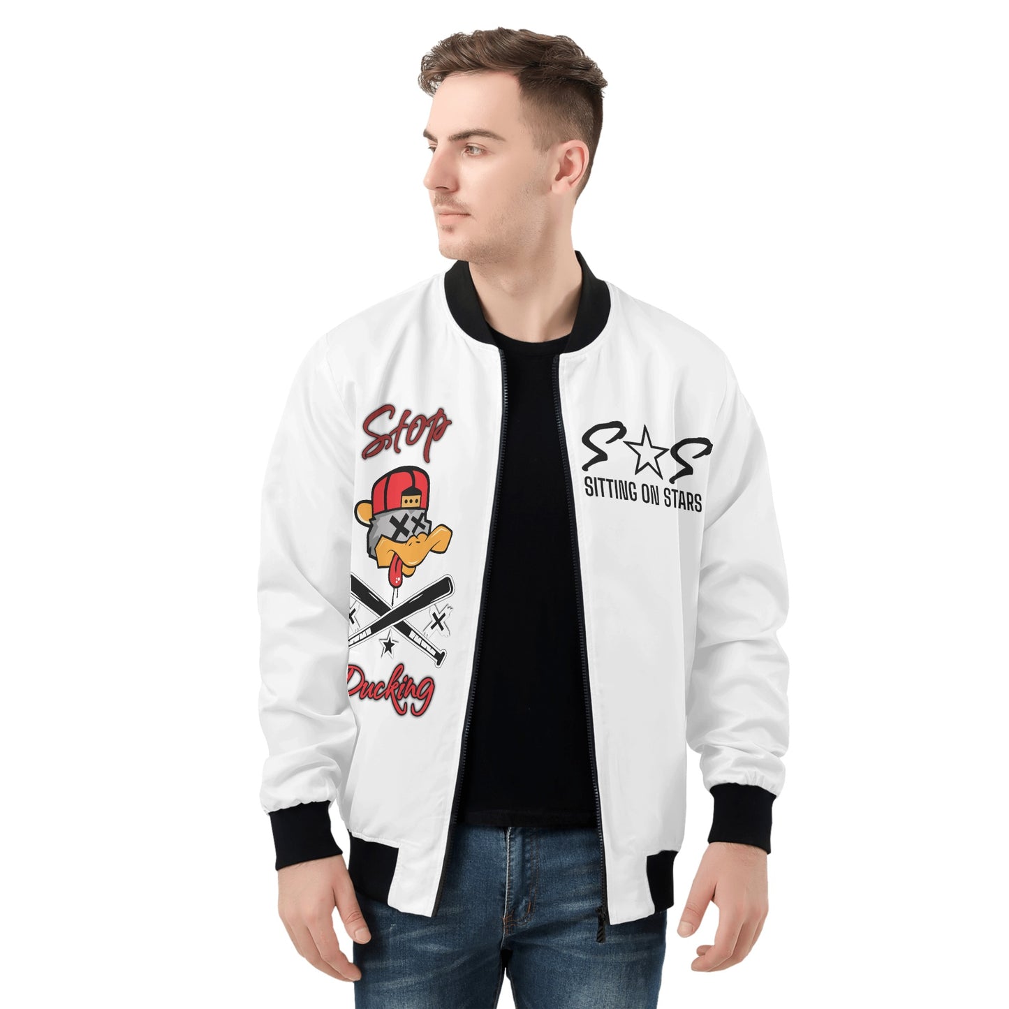 Stop Ducking 2.0 Men's Bomber Jacket