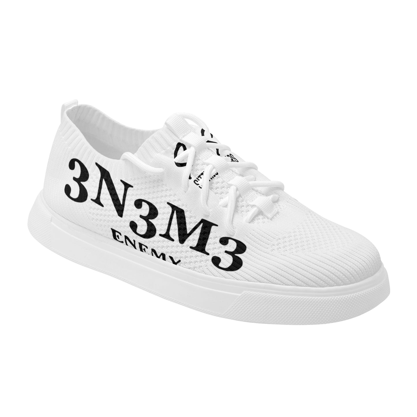 3.N.3.M.3 Enemy Men's Low Top Sneakers