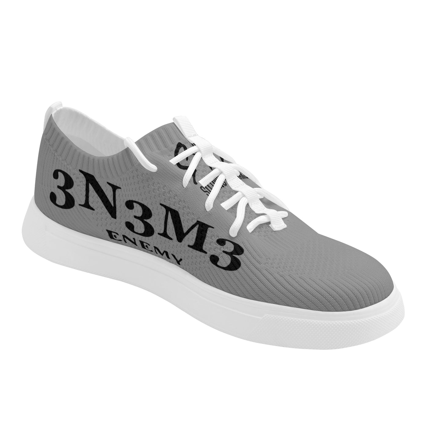 3.N.3.M.3 Enemy Men's Low Top Sneakers