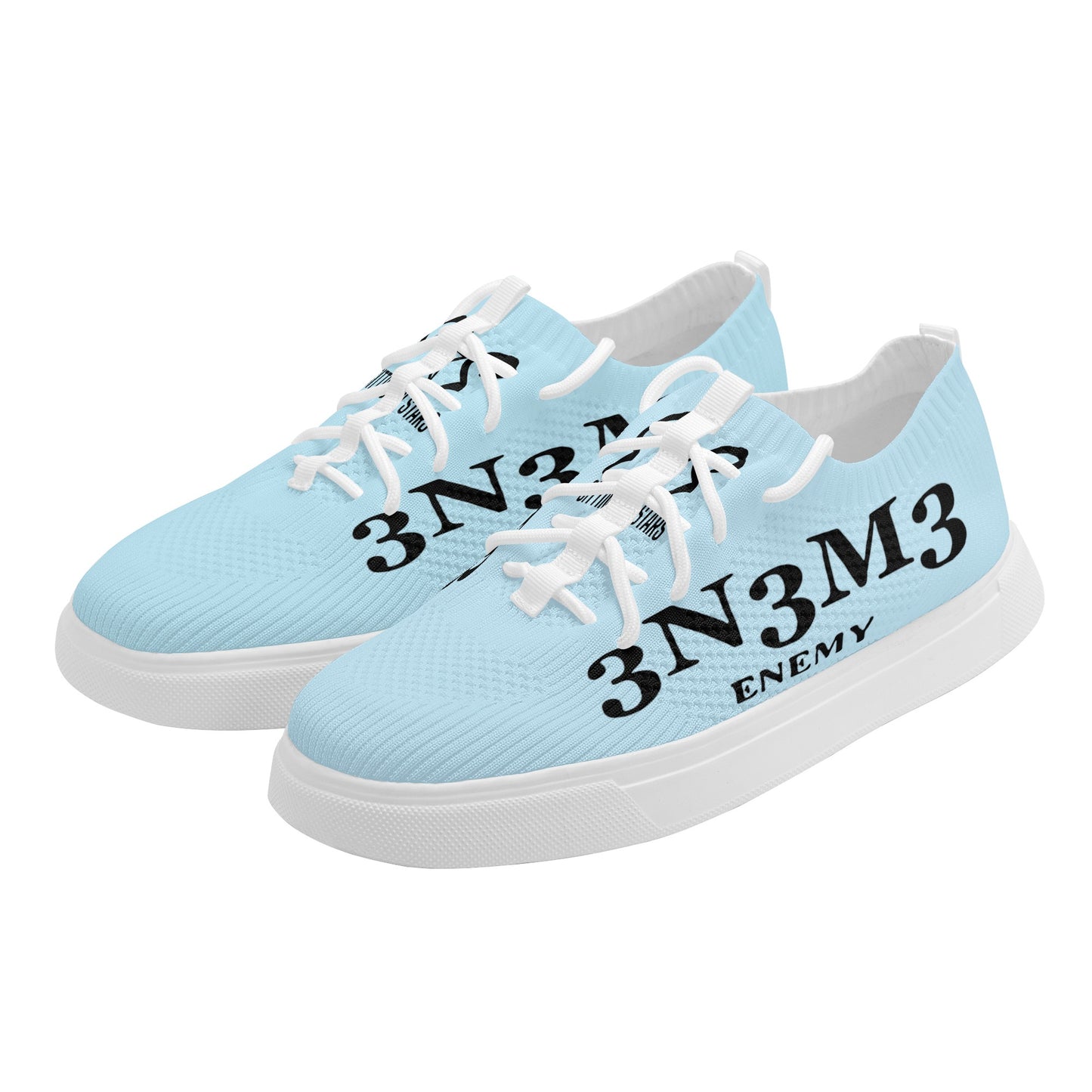 3.N.3.M.3 Enemy Men's Low Top Sneakers