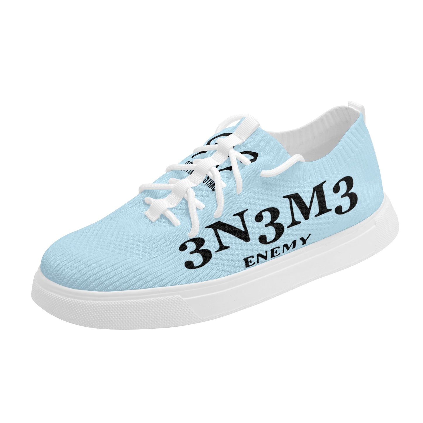 3.N.3.M.3 Enemy Men's Low Top Sneakers