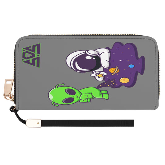 Space Aliens Casual Clutch Wallet