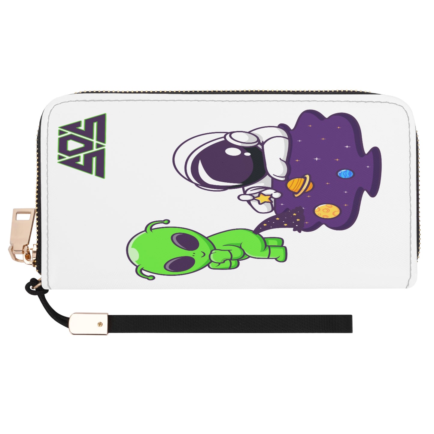 Space Aliens Casual Clutch Wallet