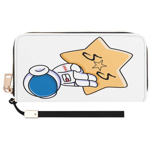 S.O.S Astronaut Casual Clutch Wallet