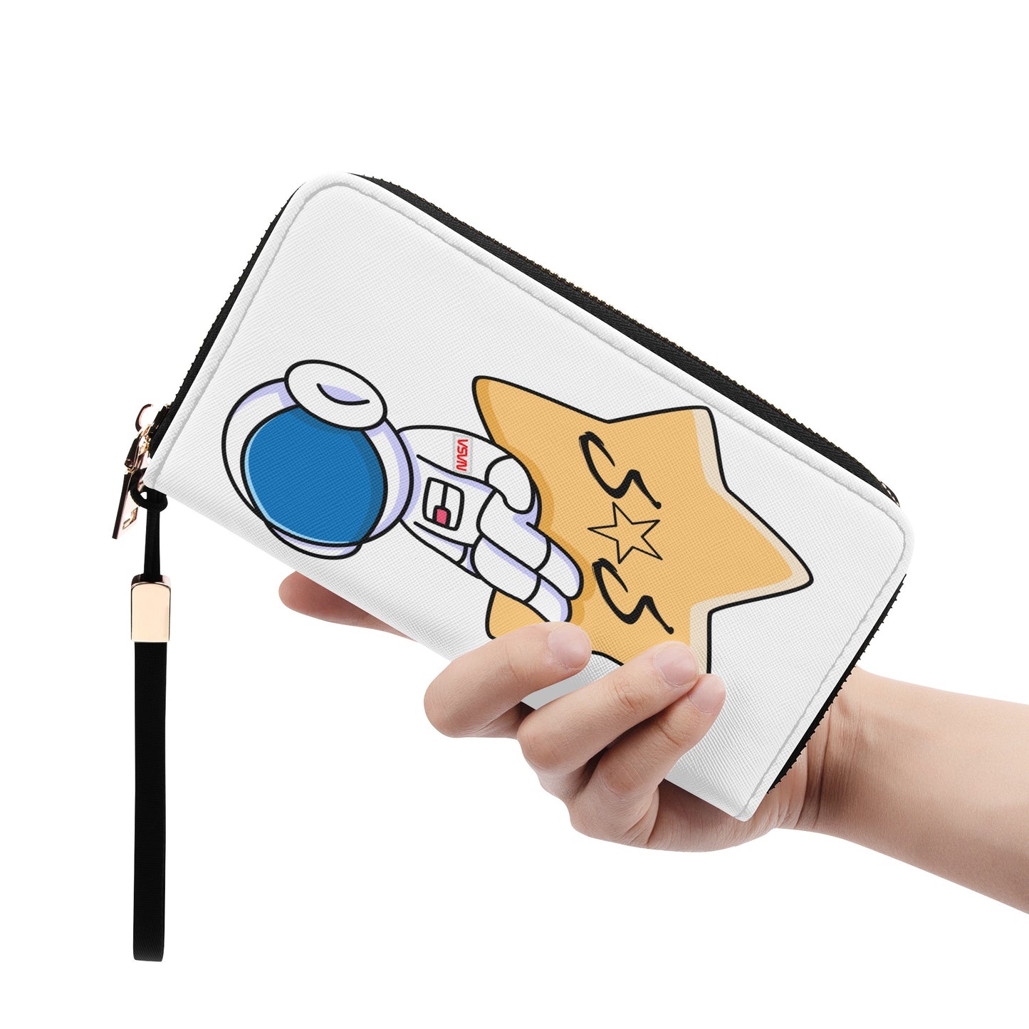 S.O.S Astronaut Casual Clutch Wallet