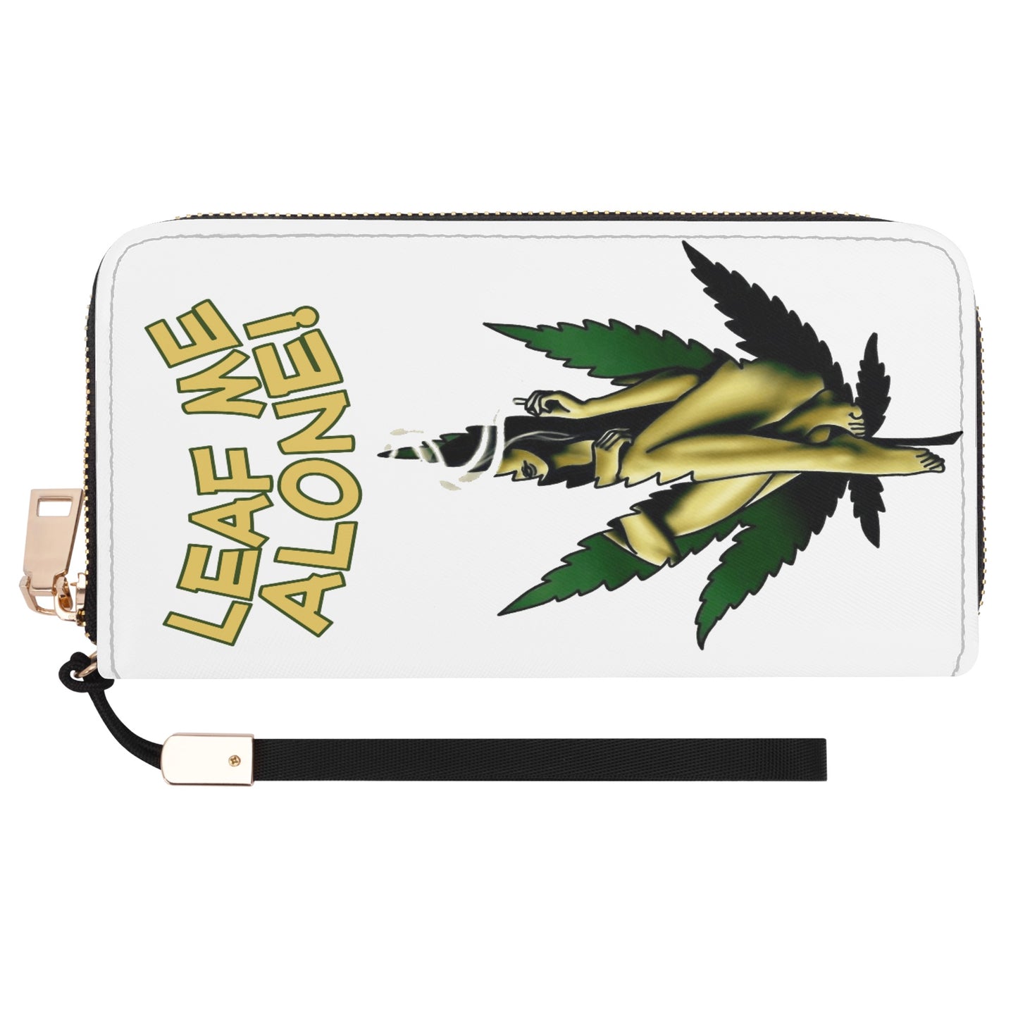 Leaf Me Alone 4/20 Edition Casual Clutch Wallet