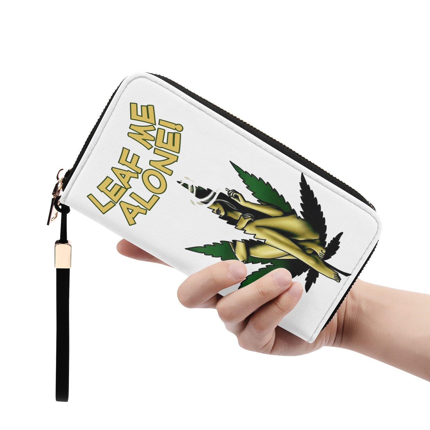 Leaf Me Alone 4/20 Edition Casual Clutch Wallet