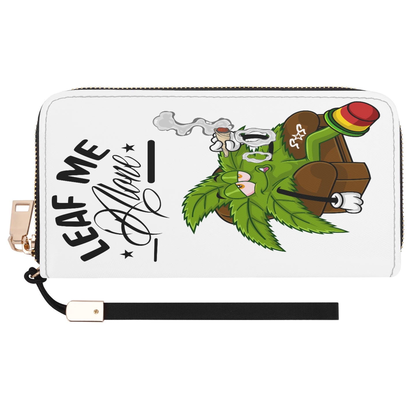 Leaf Me Alone 4/20 Edition Casual Clutch Wallet