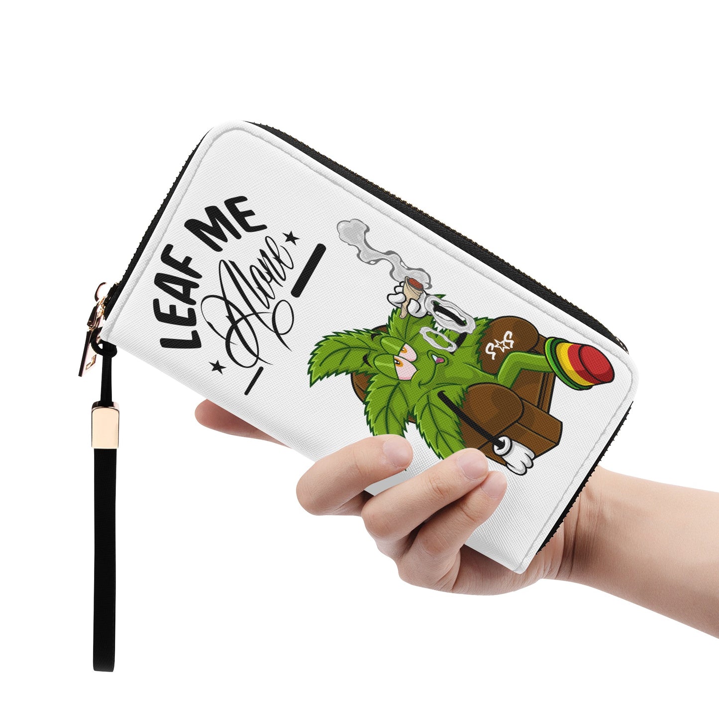 Leaf Me Alone 4/20 Edition Casual Clutch Wallet