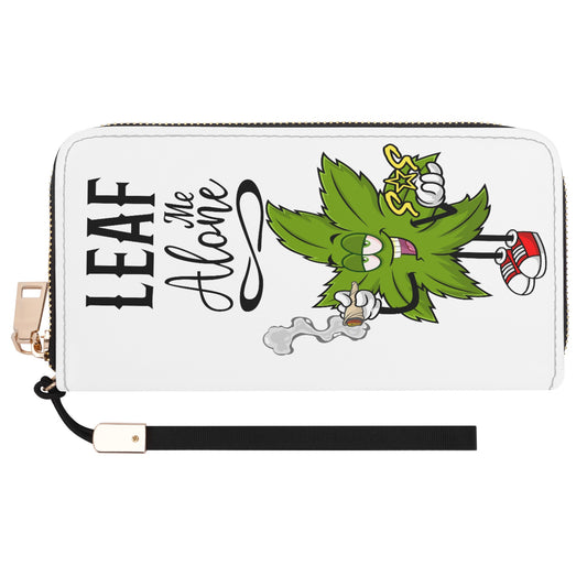 Leaf Me Alone 4/20 Edition Casual Clutch Wallet