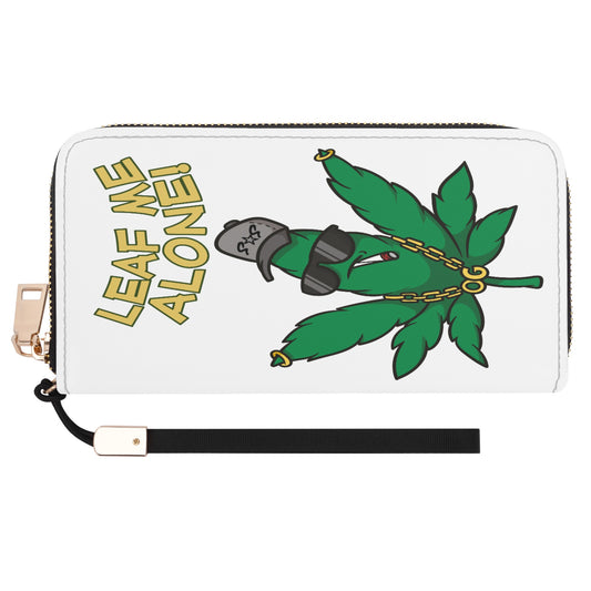 Leaf Me Alone 4/20 Edition Casual Clutch Wallet