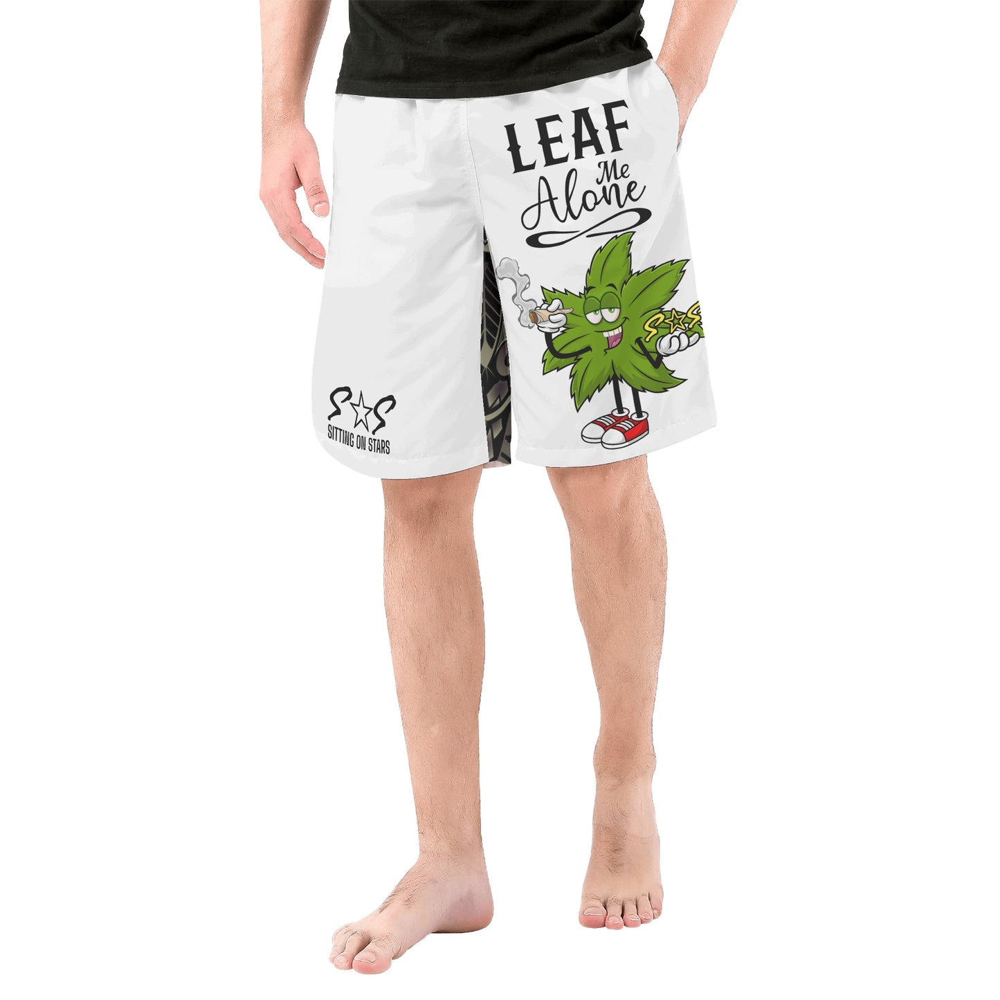 Leaf Me Alone 4/20 Edition Mens Shorts