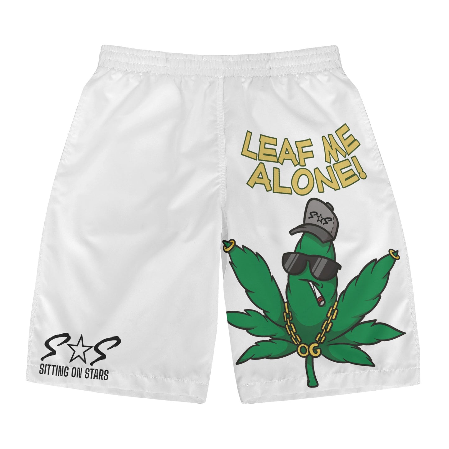 Leaf Me Alone 4/20 Edition Mens Shorts