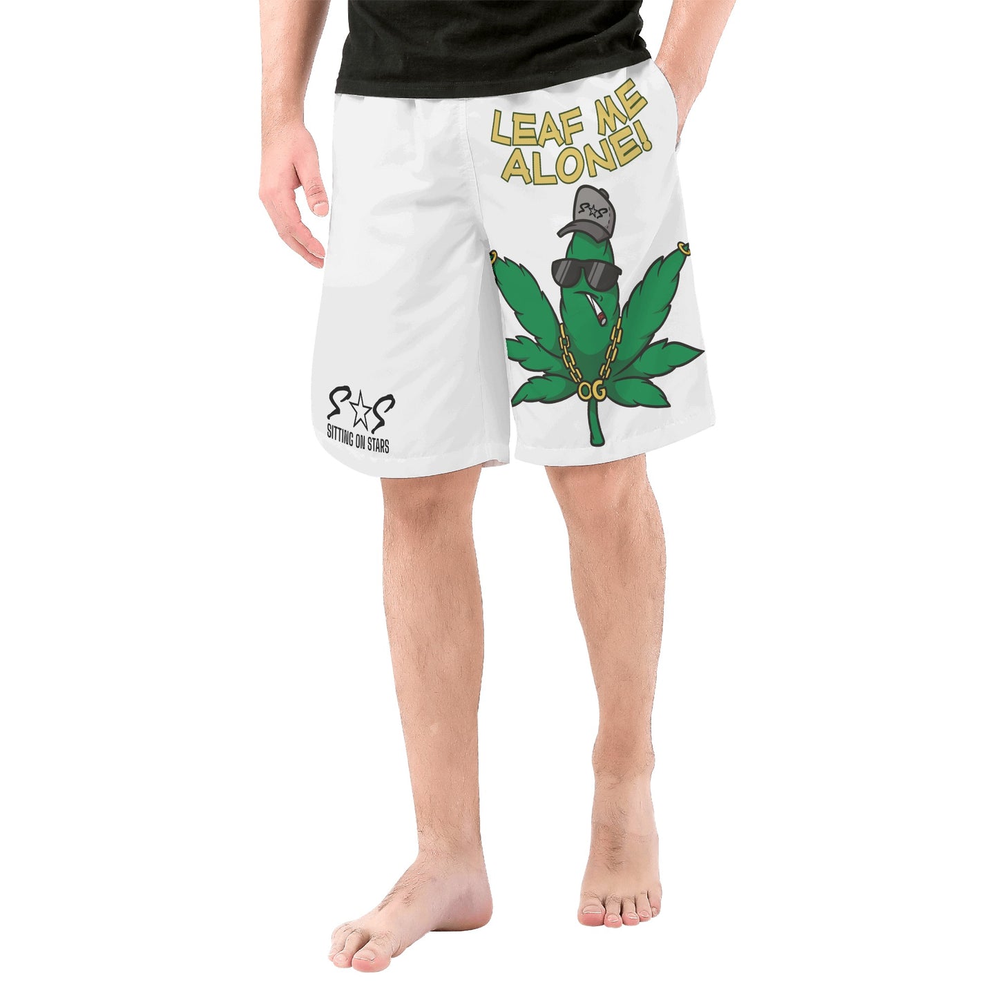 Leaf Me Alone 4/20 Edition Mens Shorts